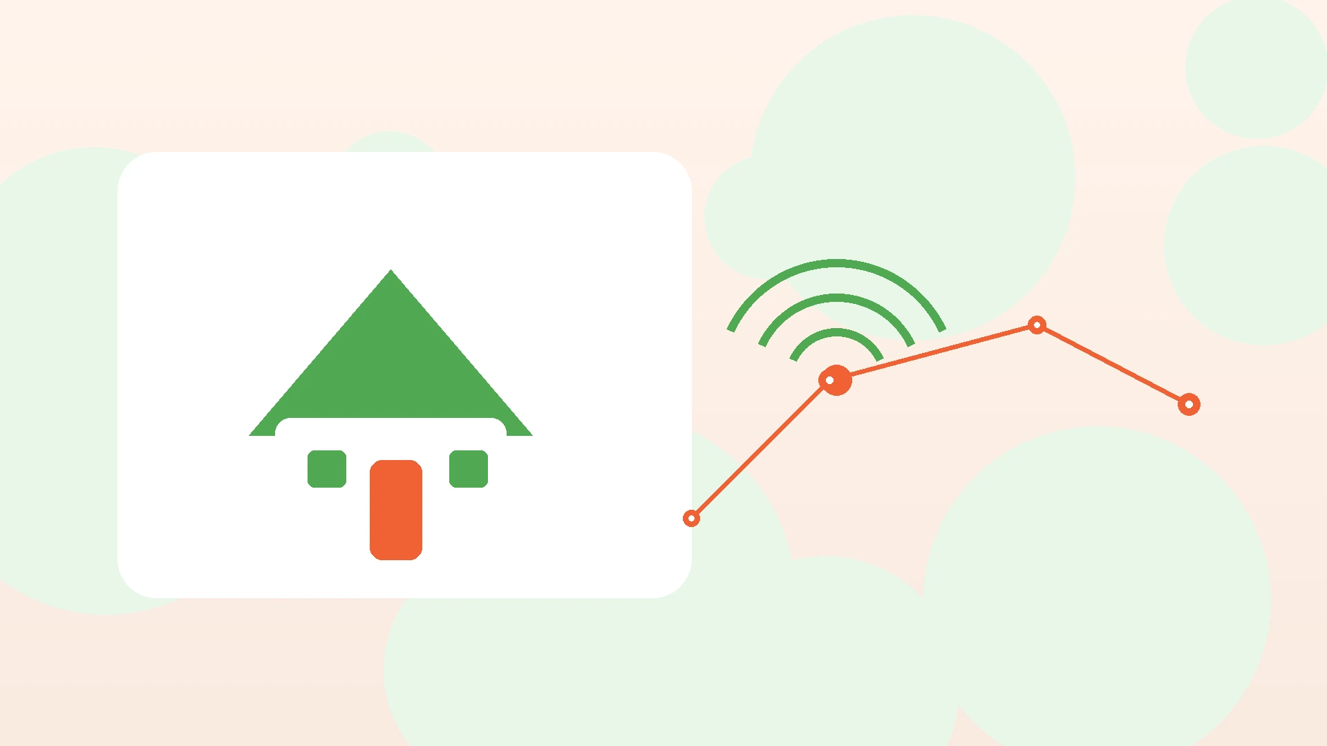 Connected modern home using reliable fibre internet